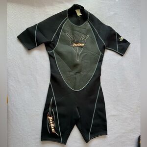 Men's size XL Jobe Shorty Wetsuit Power Stretch Flat Stitch